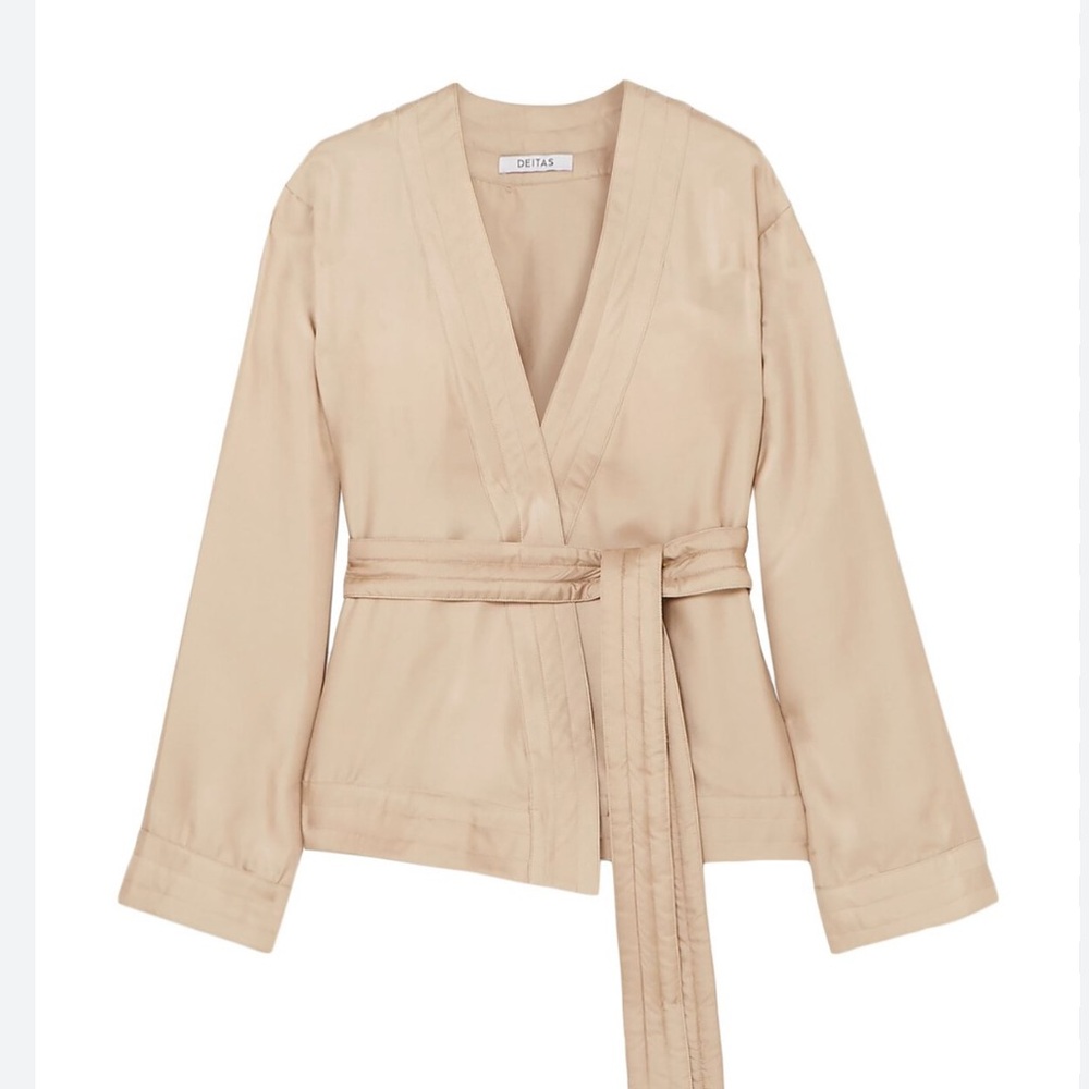 Deitas twill silk Luna jacket